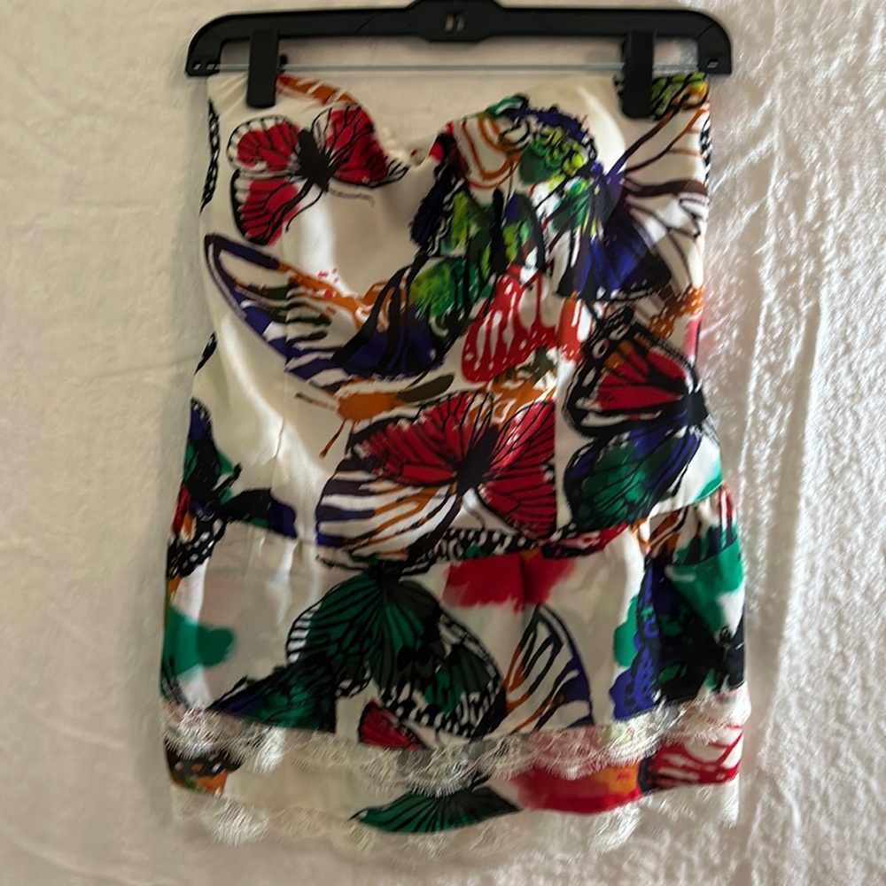 Vintage Rampage Butterfly Halter Top